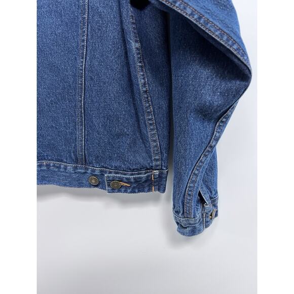 Vintage Disney Store Mickey Mouse Y2K 2000 Jean Jacket Mens Small Oversized - Picture 7 of 12